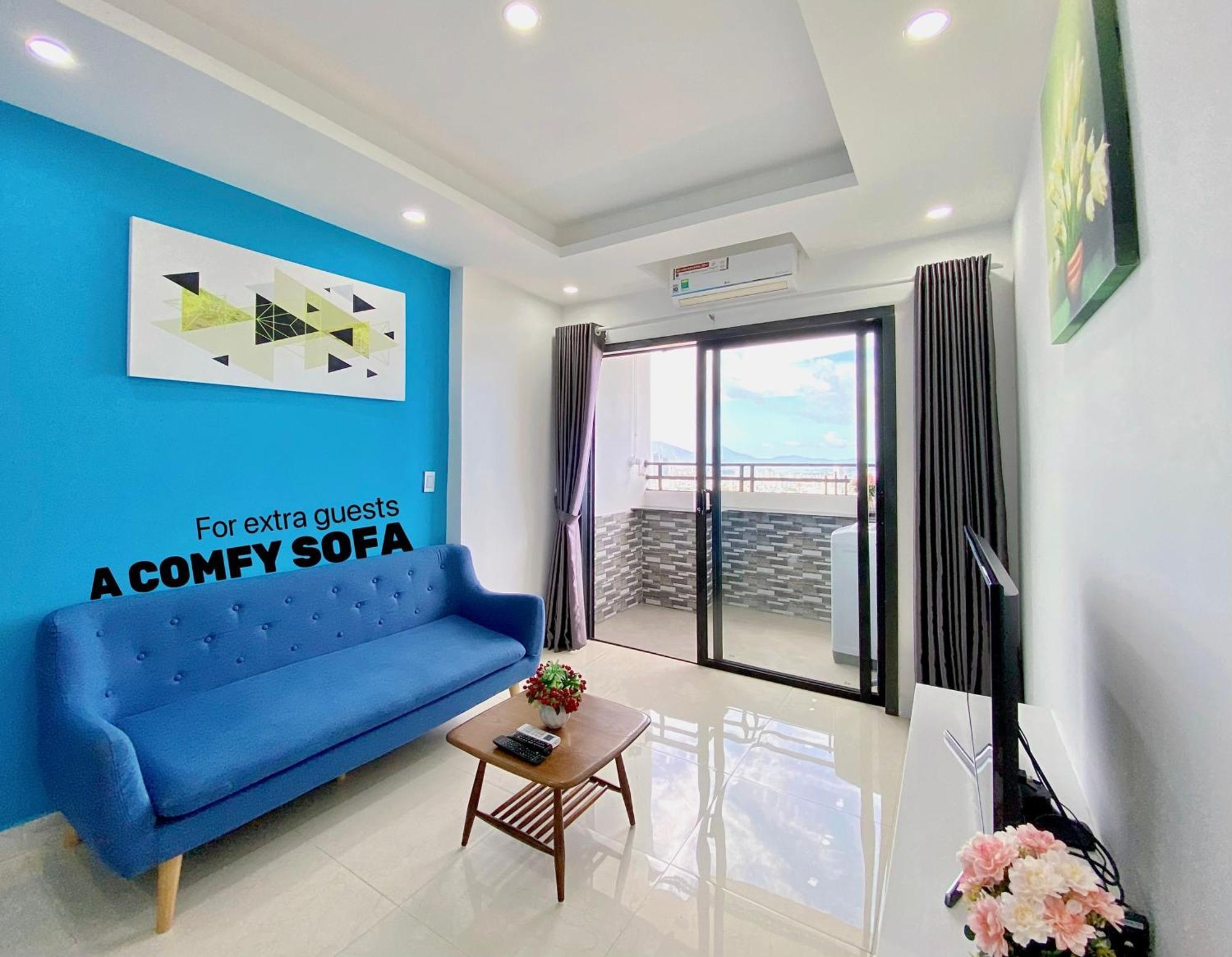 Blue Ocean Apartment At My Khe Da Nang Buitenkant foto